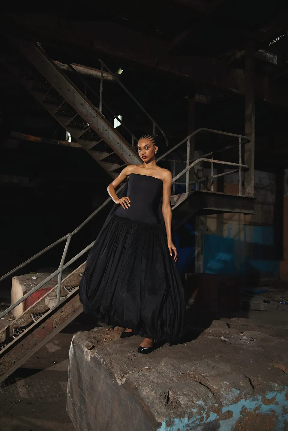 fruch-disu-kleid-bodenlang-mit-corsage image 1