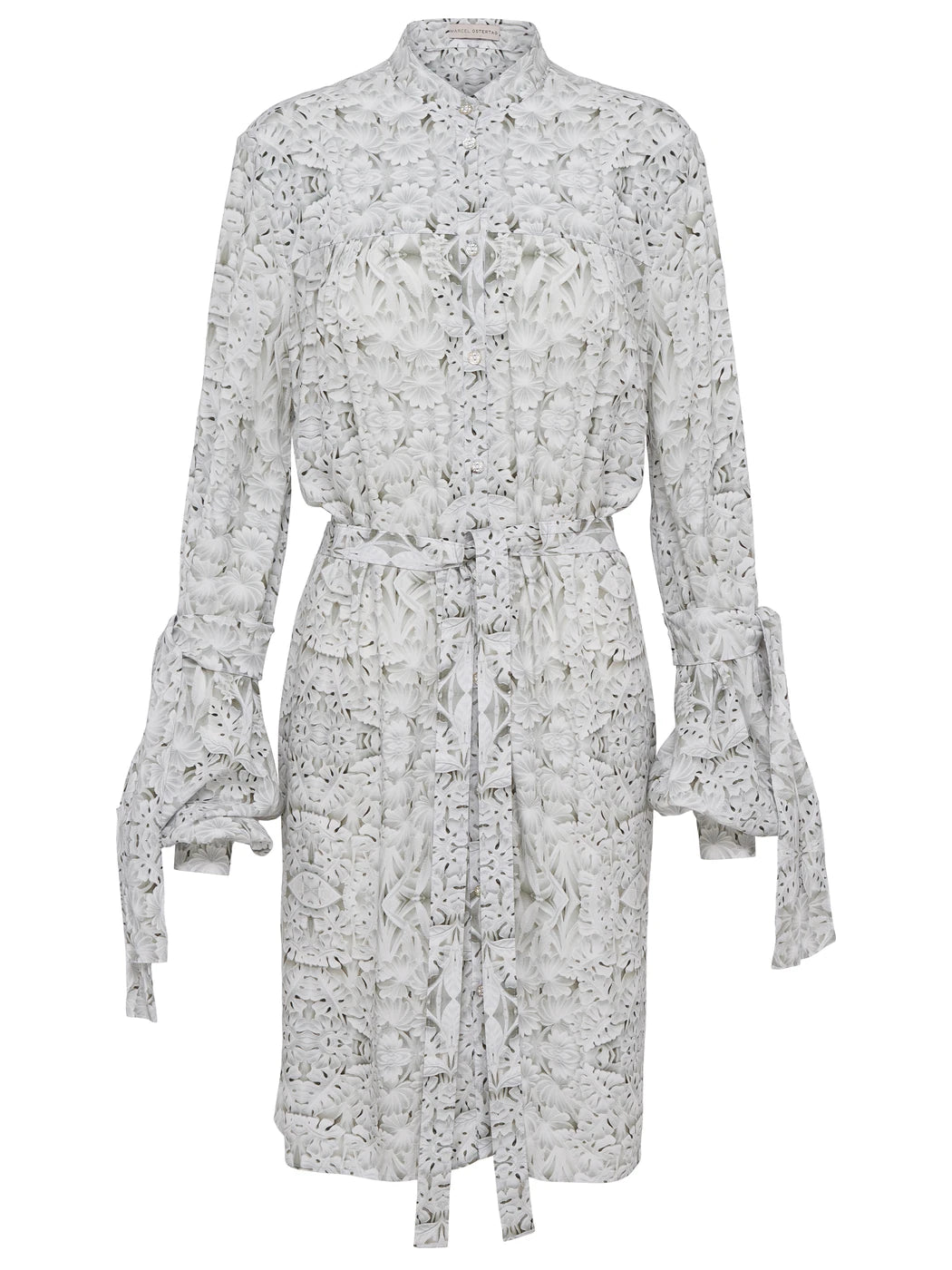 marcel-ostertag-floral-blusenkleid-viskose-gr-36-44 image 1