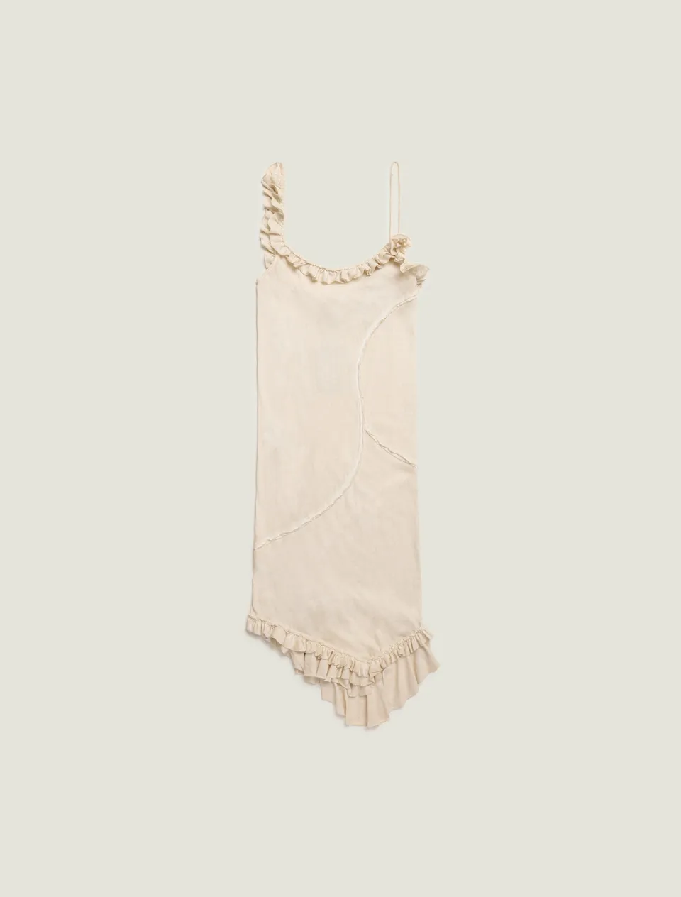 ioannes-ruffle-dress-kleid-midi-pima-baumwolle-r-schen image 1