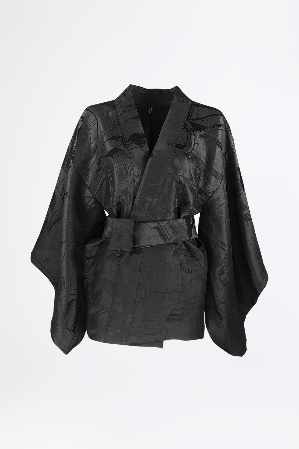 esther-perbandt-machine-short-kimono-herren-leinen-seide-schwarz image 2