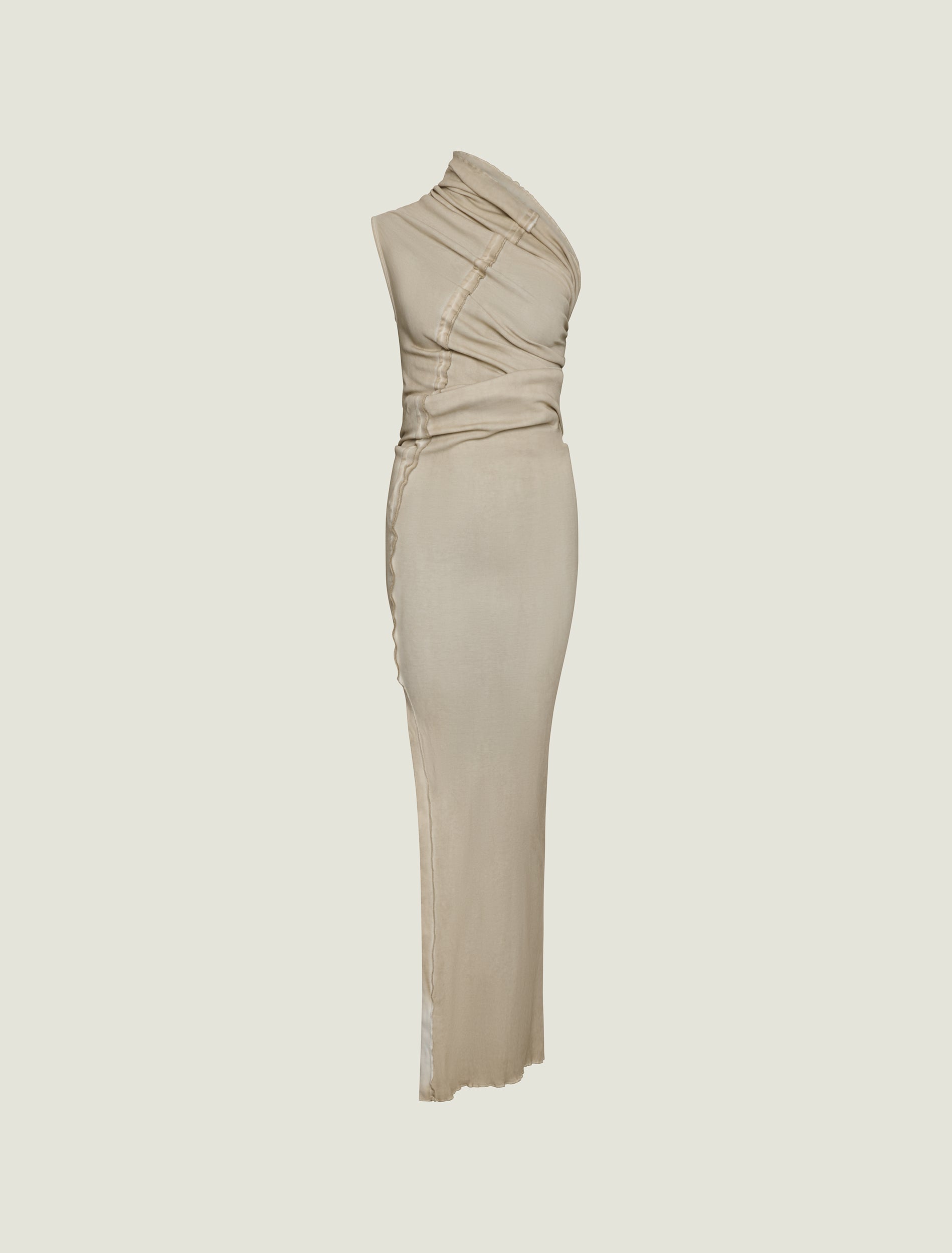 ioannes-square-maxi-dress-jersey-maxikleid-one-shoulder image 1