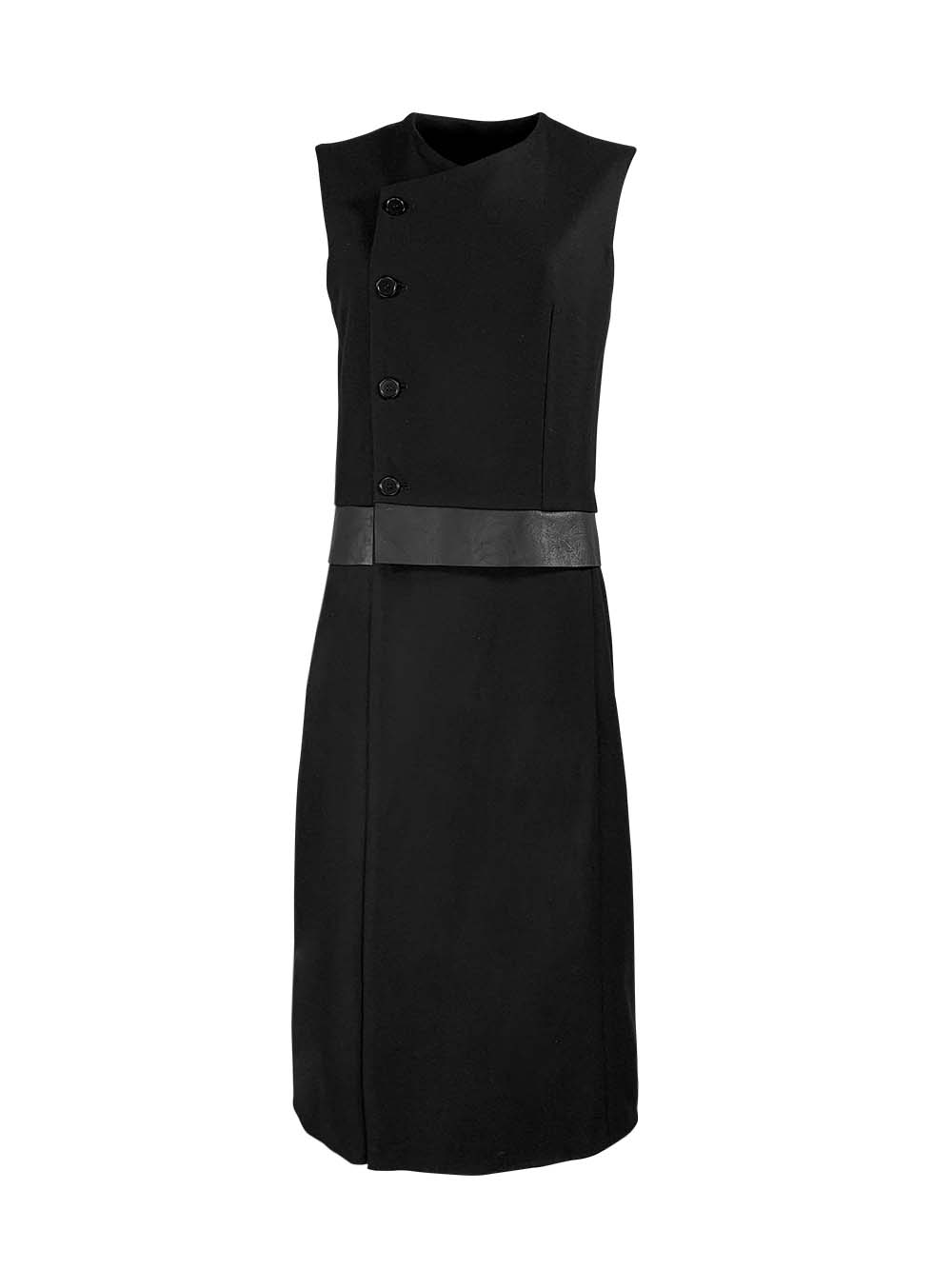 esther-perbandt-dart-long-weste-herren-schwarz-wolle image 6