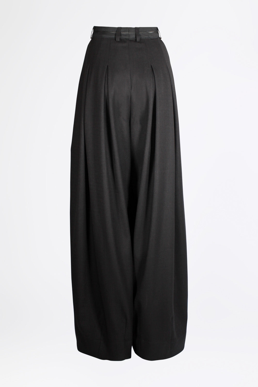 esther-perbandt-waistband-hose-damen-schwarz-wide-leg image 4