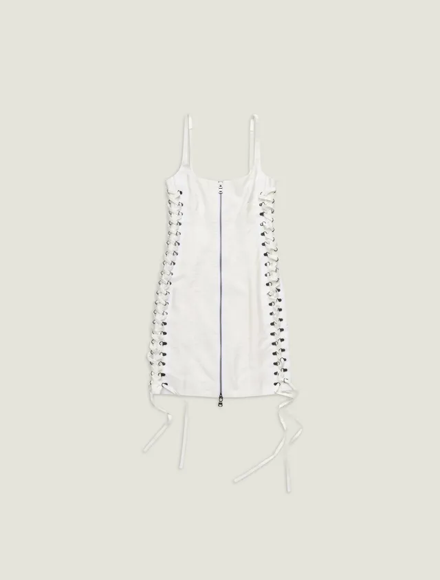ioannes-laced-dress-slip-kleid-mini-spitze-reiverschluss image 1