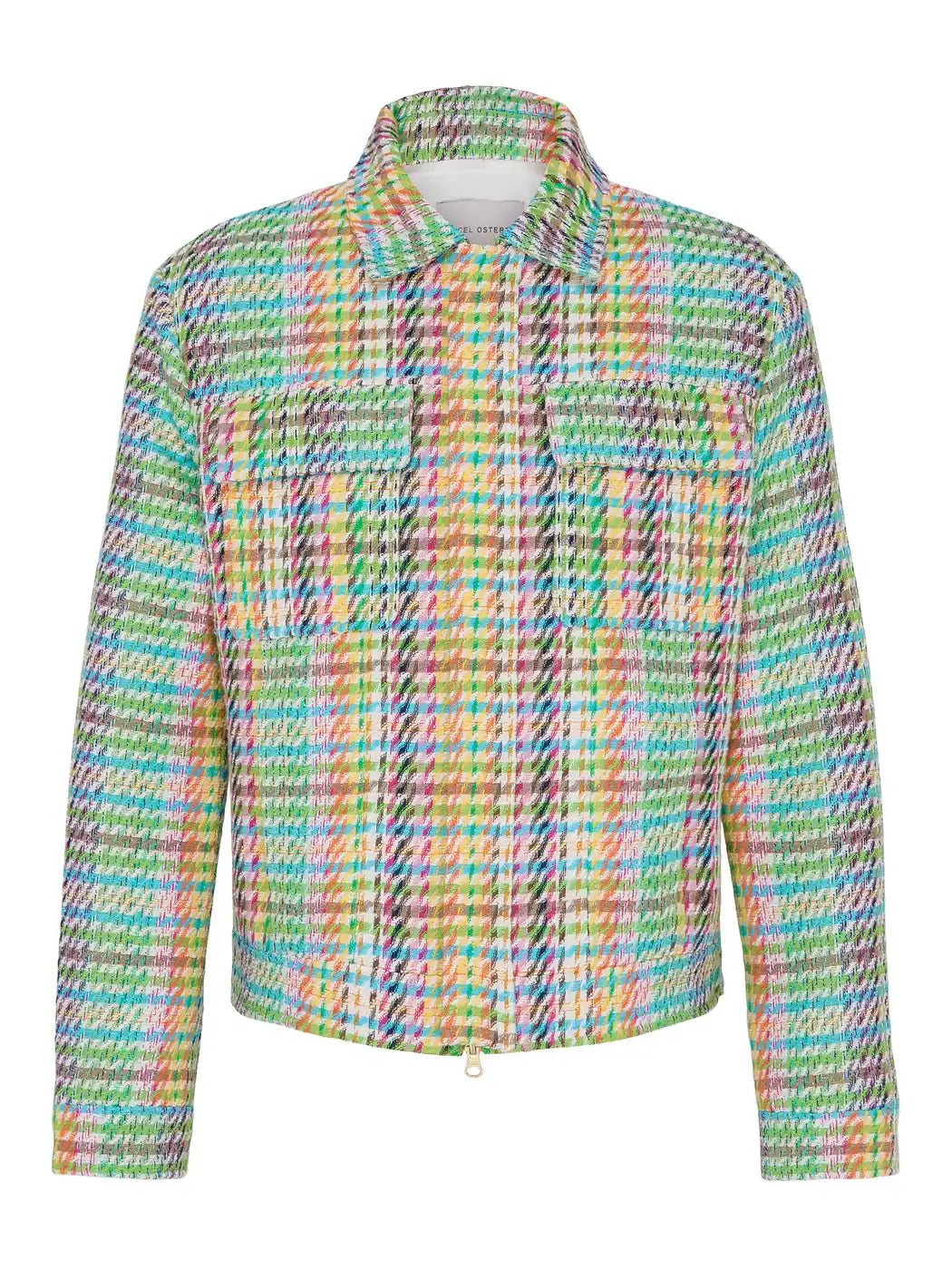 marcel-ostertag-tweed-jacke-multi-hahnentritt-damen image 1