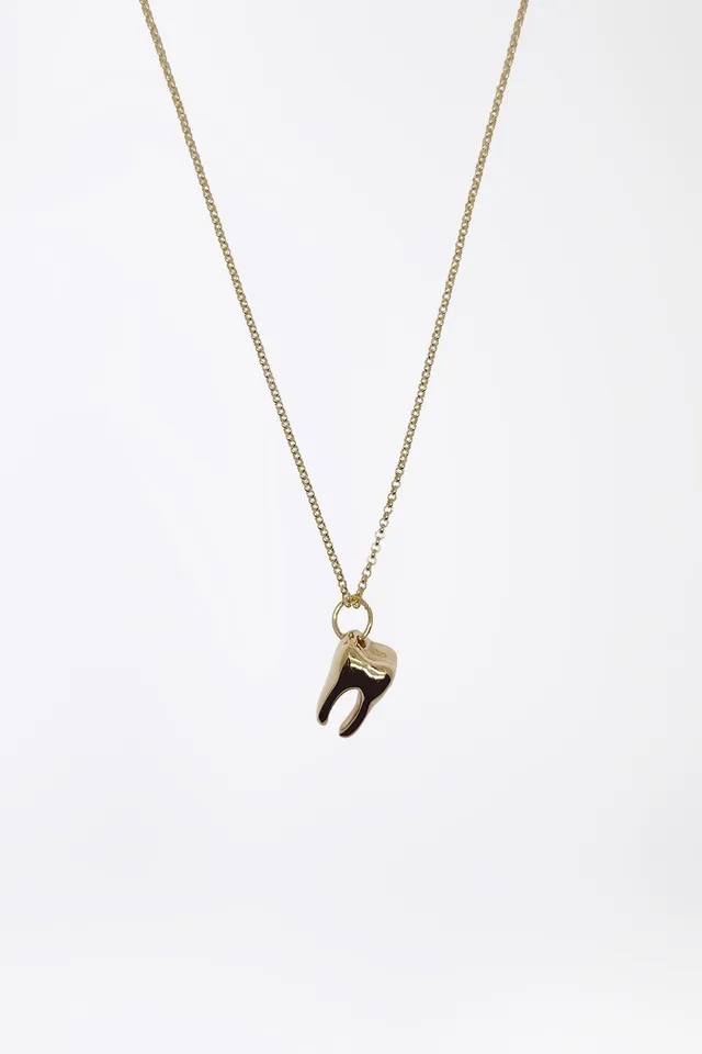 esther-perbandt-tooth-kette-gold-one-size-zahn-halskette image 1