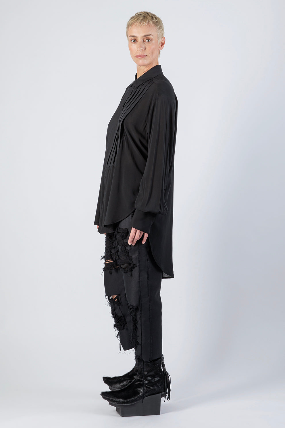 esther-perbandt-gentlemen-hemd-damen-schwarz-viskose image 4