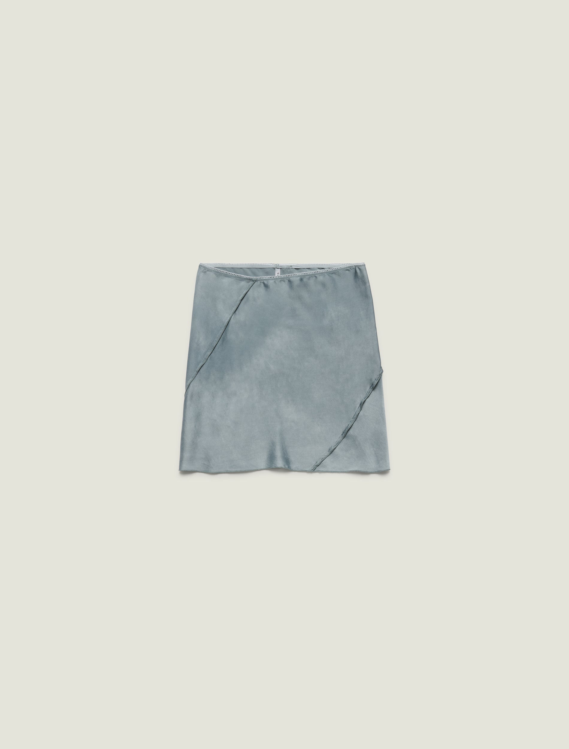 ioannes-bias-skirt-seiden-rock-damen-mini-schmal image 1