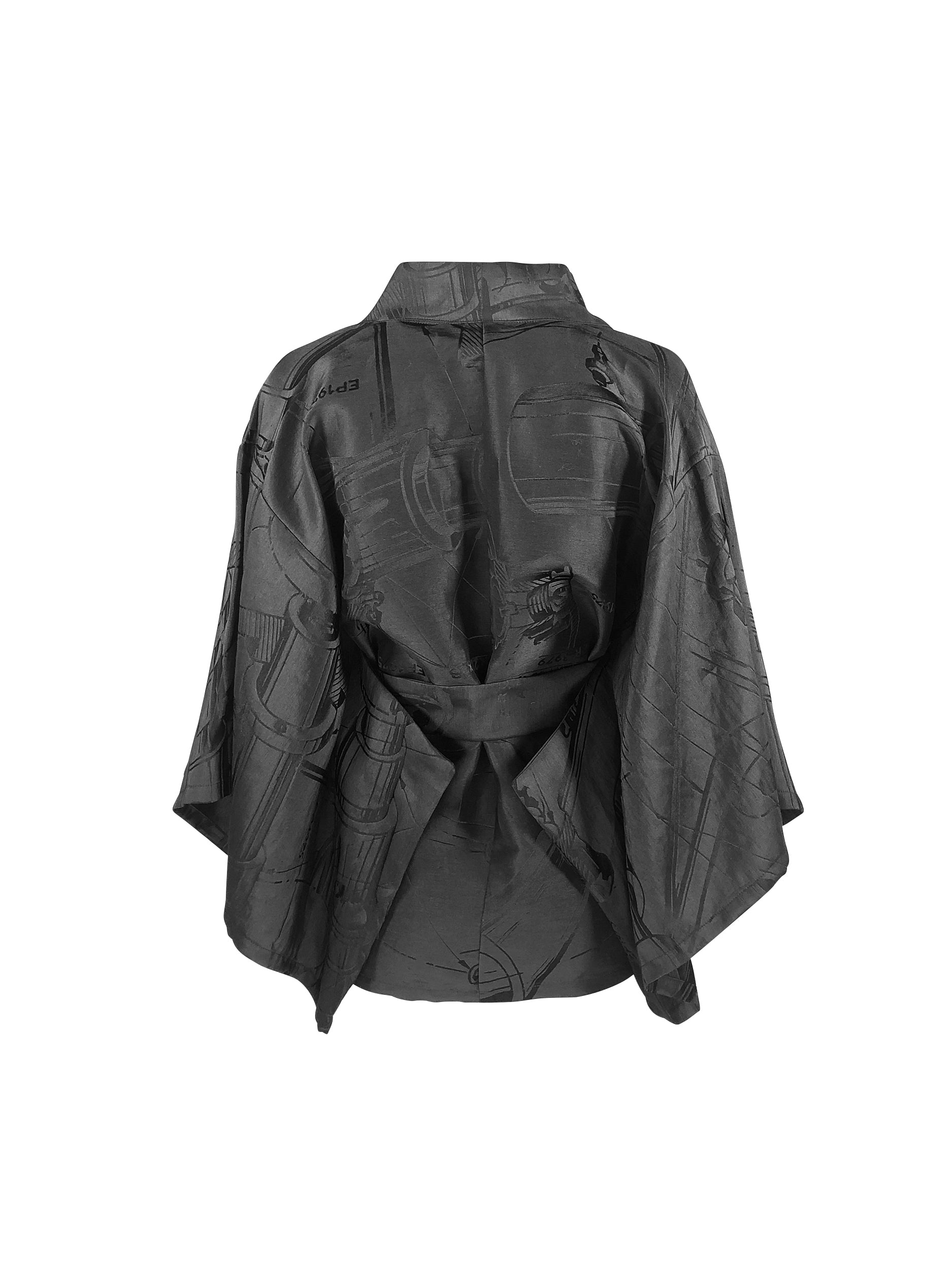esther-perbandt-machine-short-kimono-herren-leinen-seide-schwarz image 7