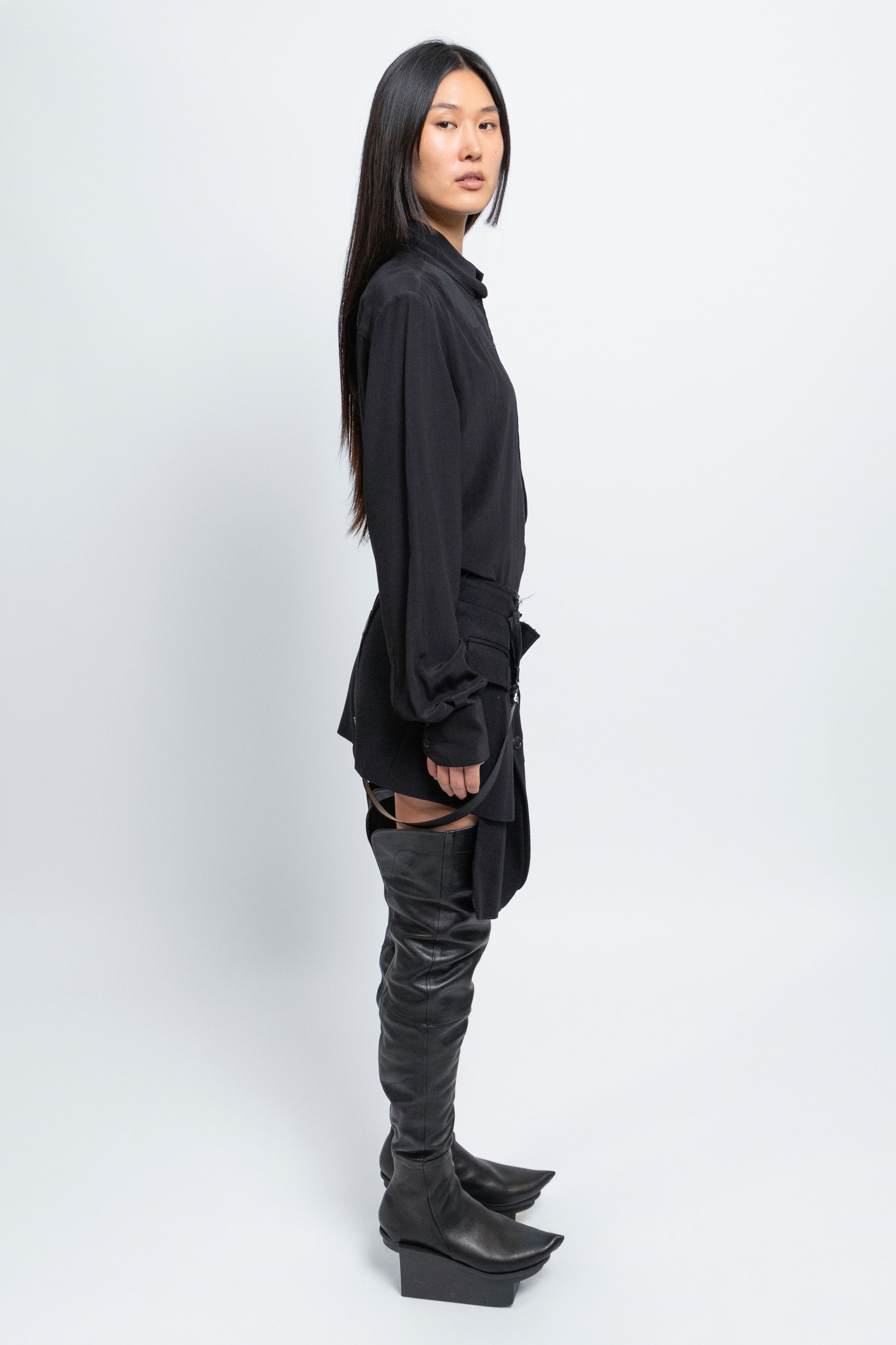 esther-perbandt-dinner-rock-damen-schwarz-asymmetrisch image 8