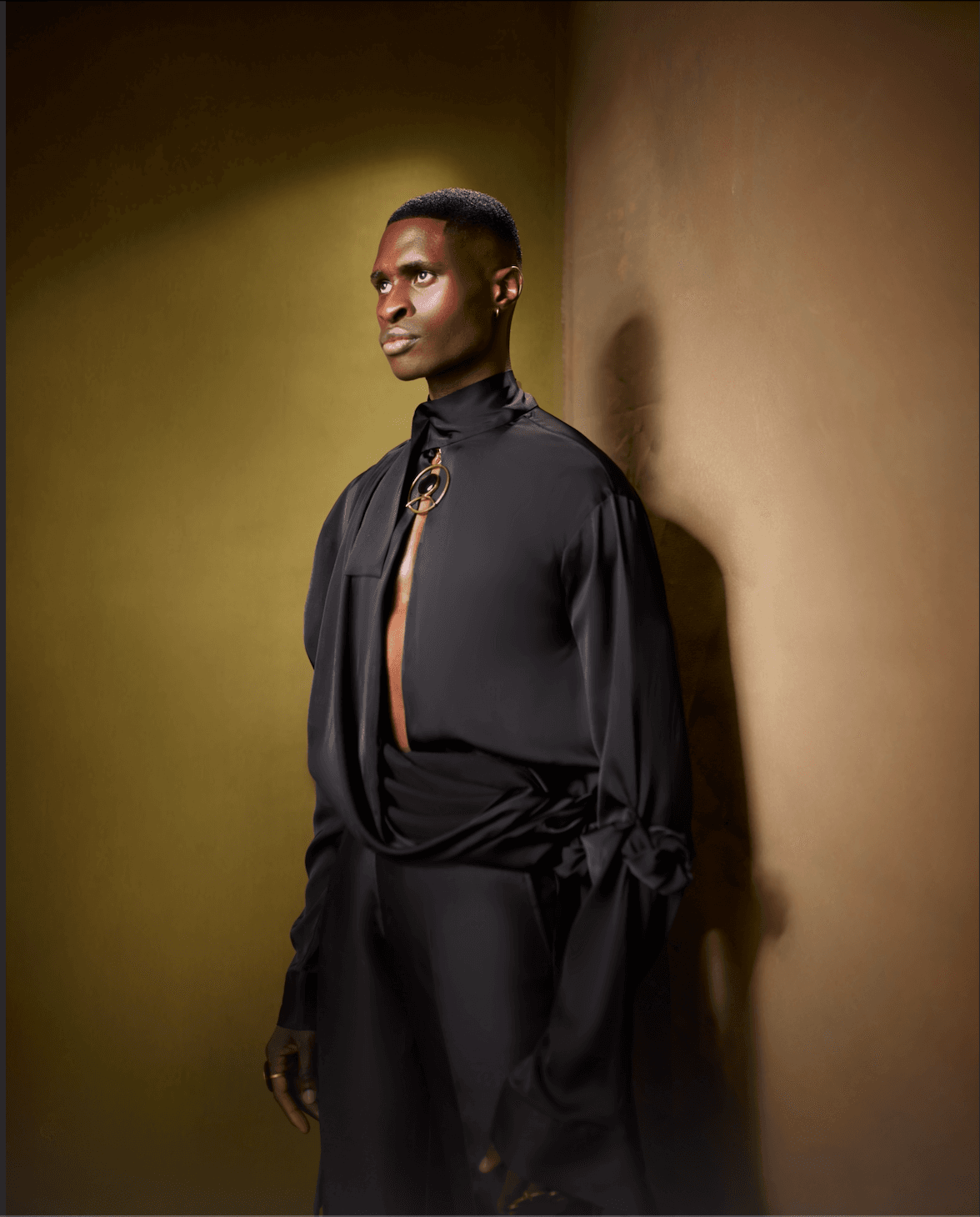 fruch-larry-shirt-unisex-satin-hemd-drapiert-knoten image 2