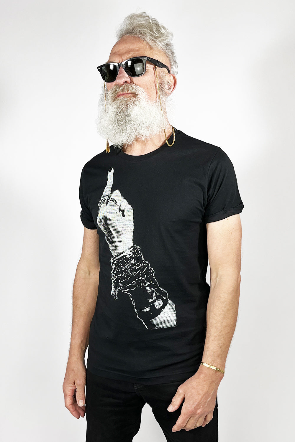 esther-perbandt-f-off-t-shirt-herren-schwarz-bio-baumwolle image 3