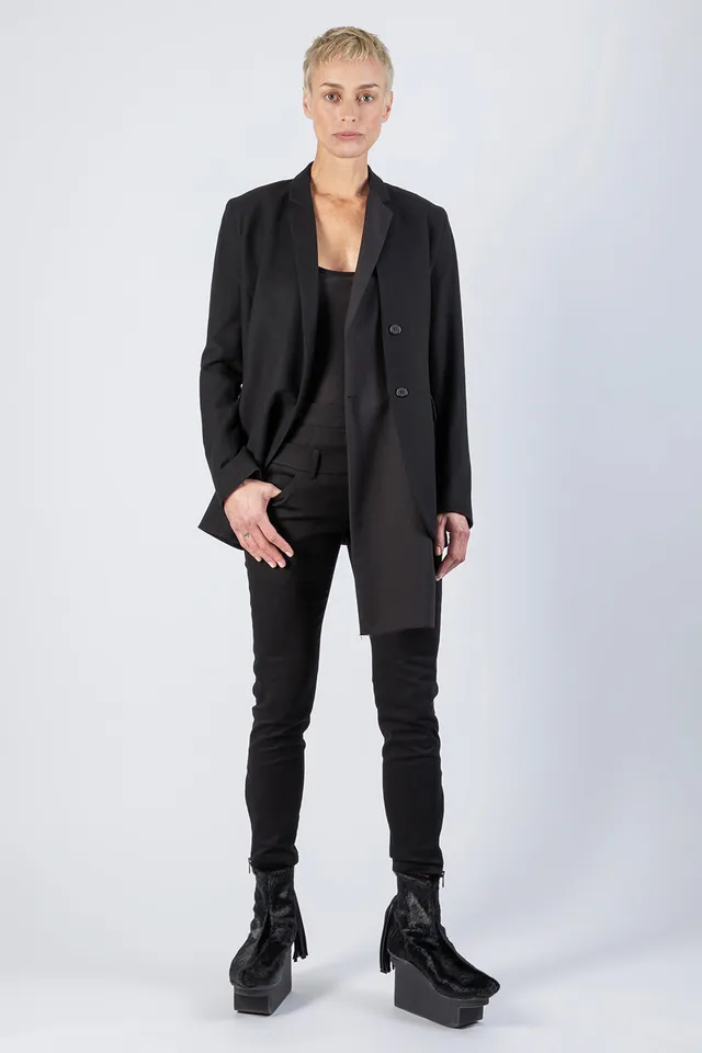 esther-perbandt-skinny-norris-hose-schwarz-baumwolle image 1