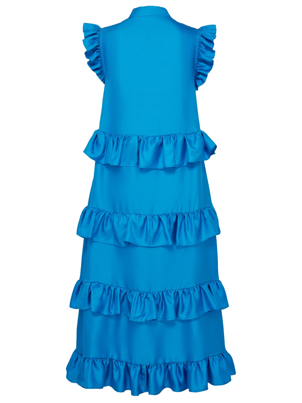 marcel-ostertag-paradise-midikleid-seide-blau-volants image 3