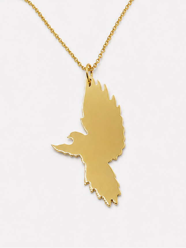 esther-perbandt-bird-kette-lang-gold-vogel-72-cm image 1