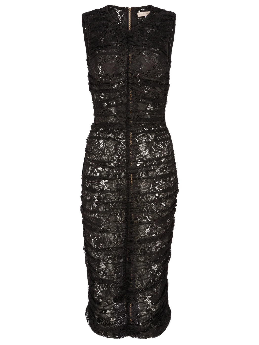 marcel-ostertag-kleid-spitze-schwarz-stretch-xs image 2