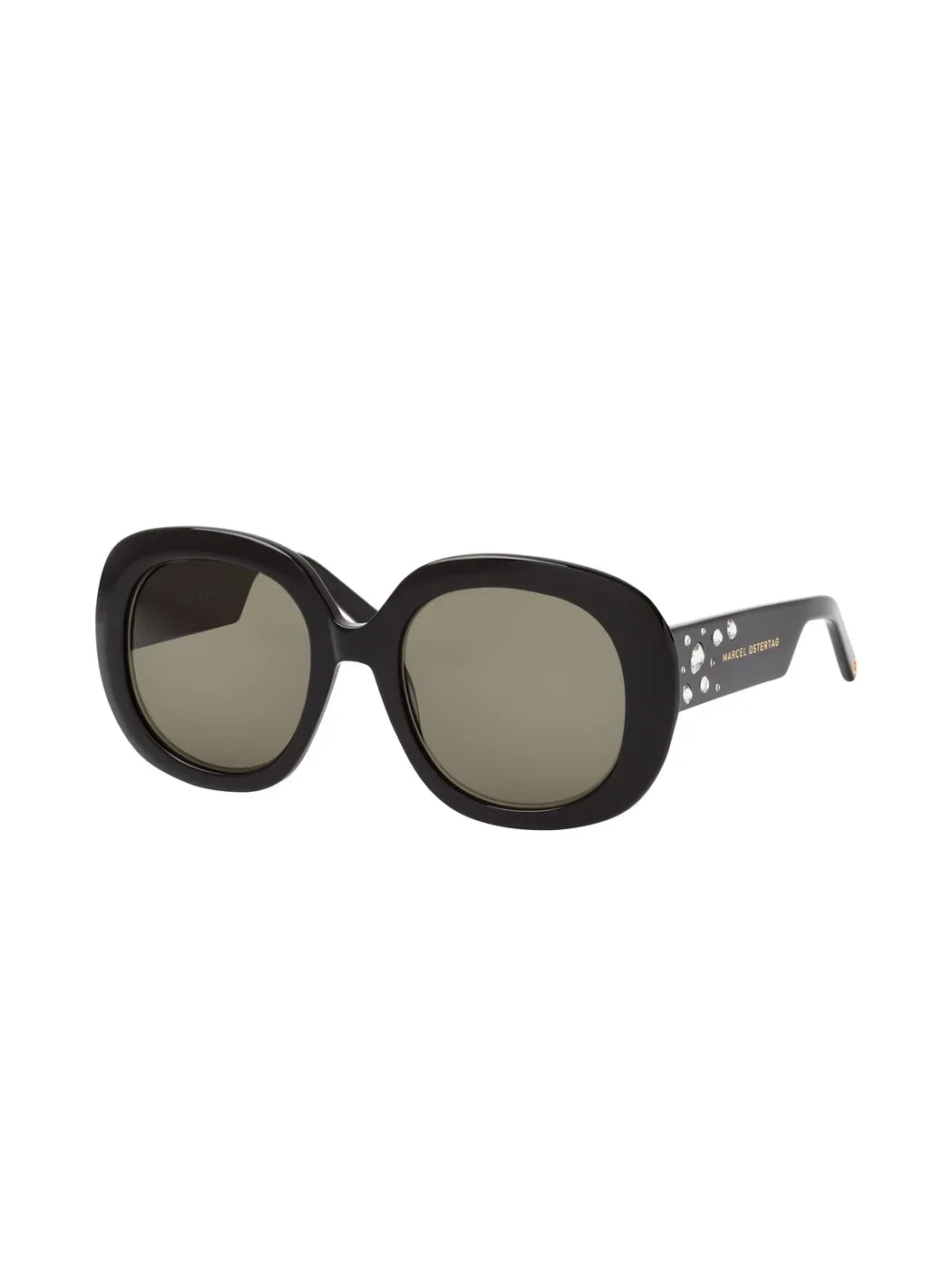 marcel-ostertag-tiantang-s21-sonnenbrille-schwarz-gr-n-strass image 1