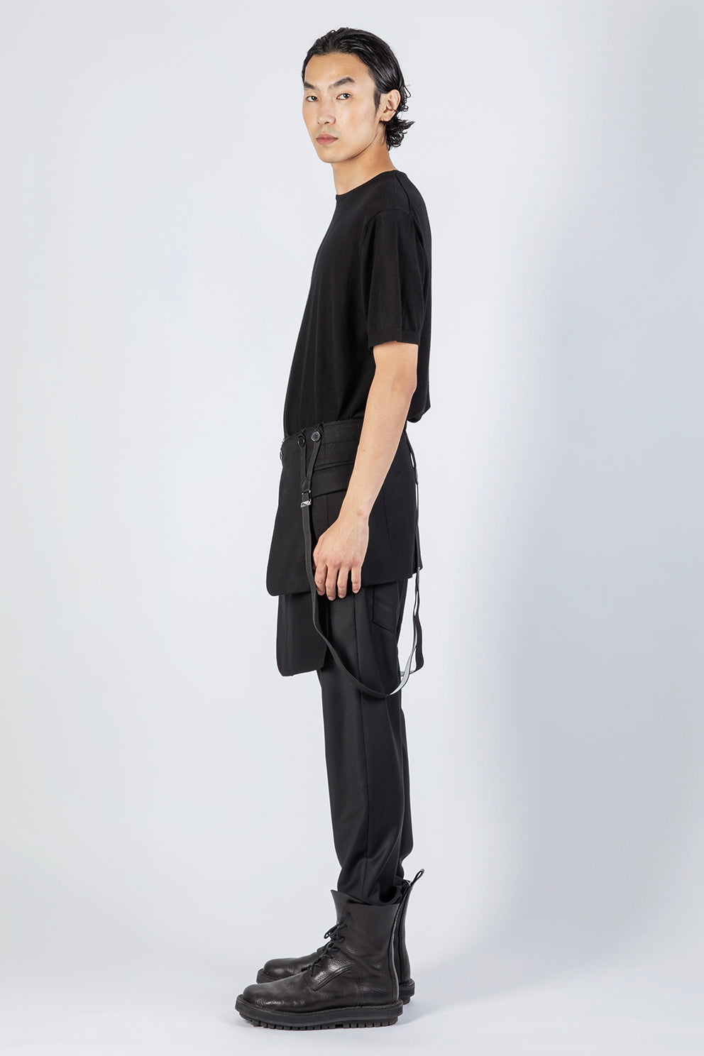 esther-perbandt-dinner-rock-herren-schwarz-wolle-asymmetrisch image 4