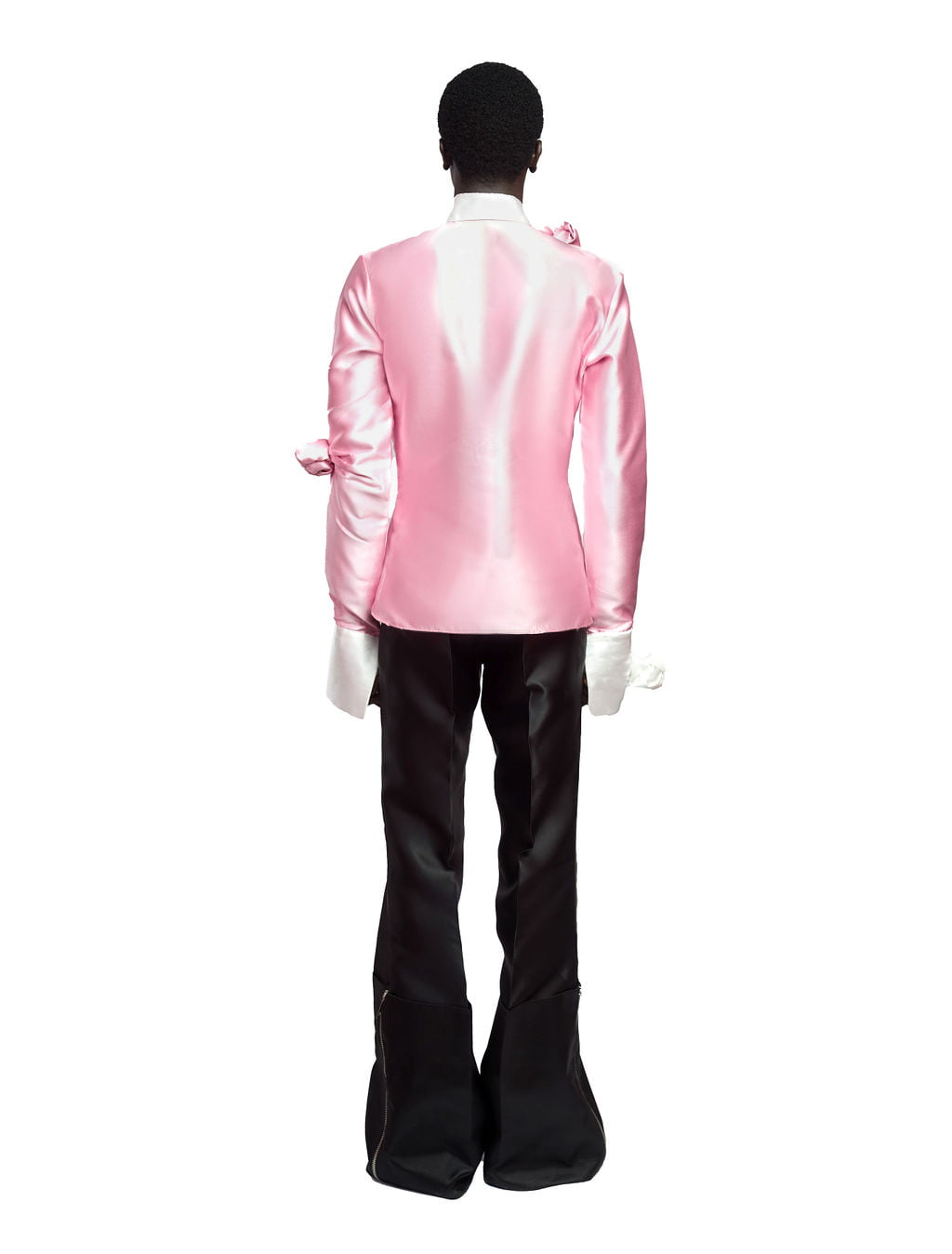 fruch-aliko-shirt-rosa-bluse-cutout-knoten-wei image 2
