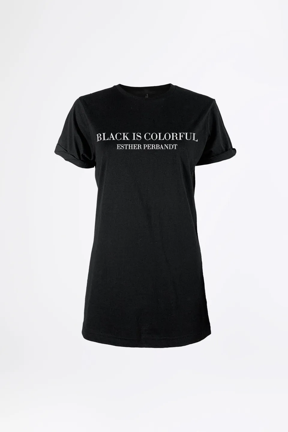 esther-perbandt-black-is-colorful-t-shirt-herren-schwarz-bio image 1