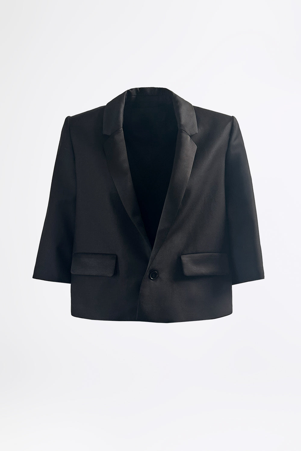 esther-perbandt-box-blazer-damen-schwarz-wolle-kurz image 2