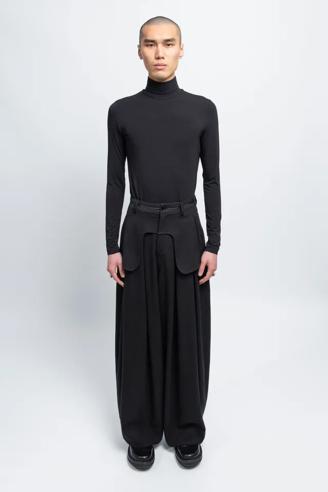 esther-perbandt-waistband-hose-herren-schwarz-weit image 1