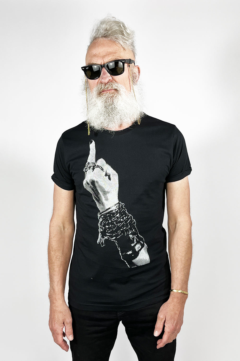 esther-perbandt-f-off-t-shirt-herren-schwarz-bio-baumwolle image 2