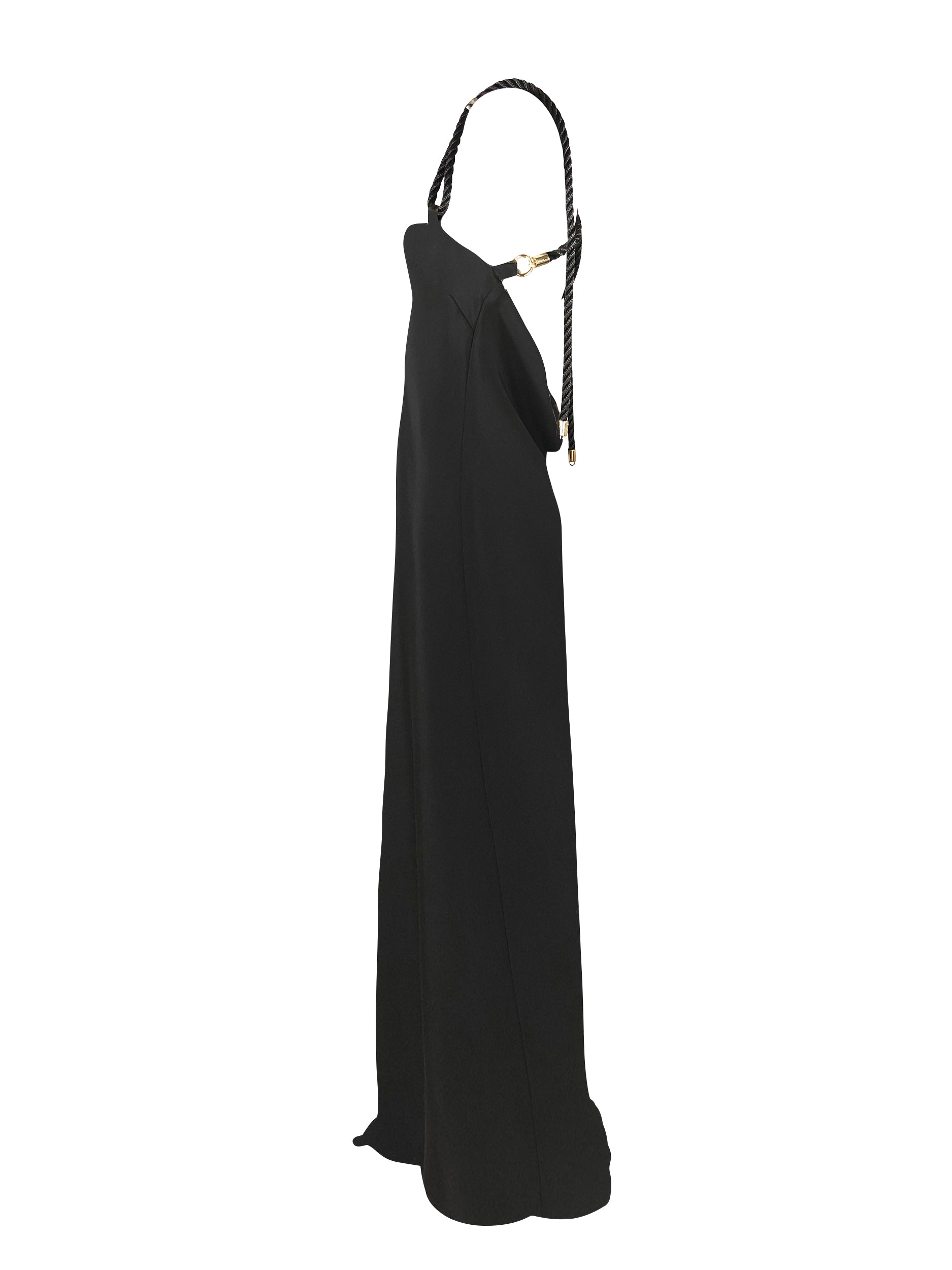esther-perbandt-rope-lang-kleid-schwarz-seide image 6