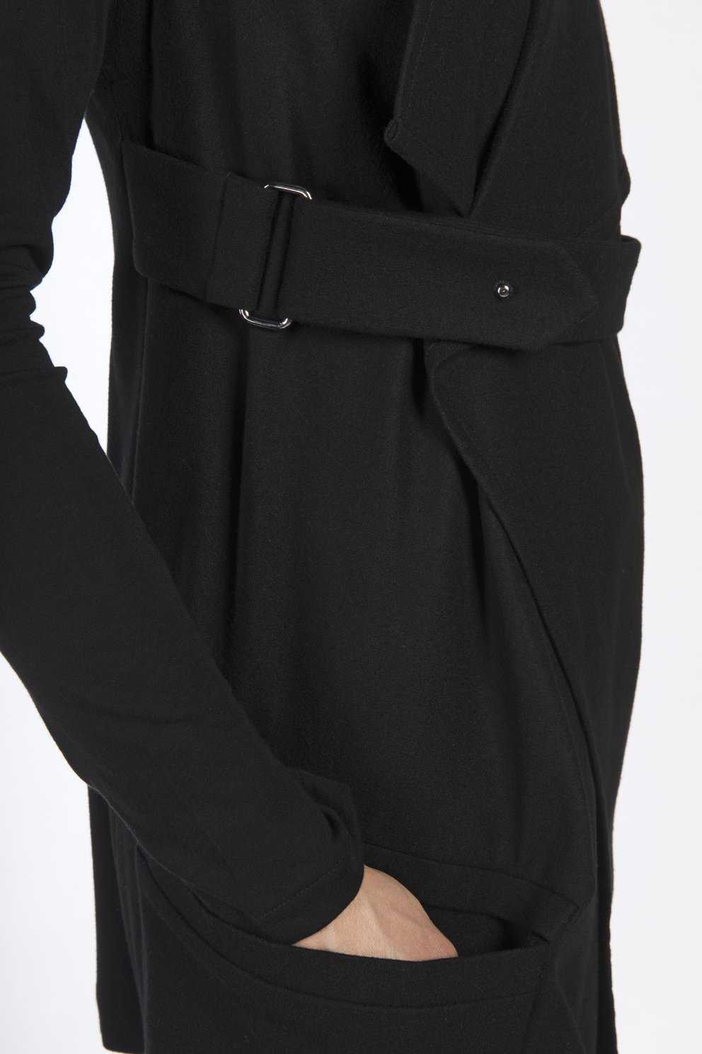 esther-perbandt-biker-weste-damen-schwarz-36-wolle-mit-g-rtel image 7