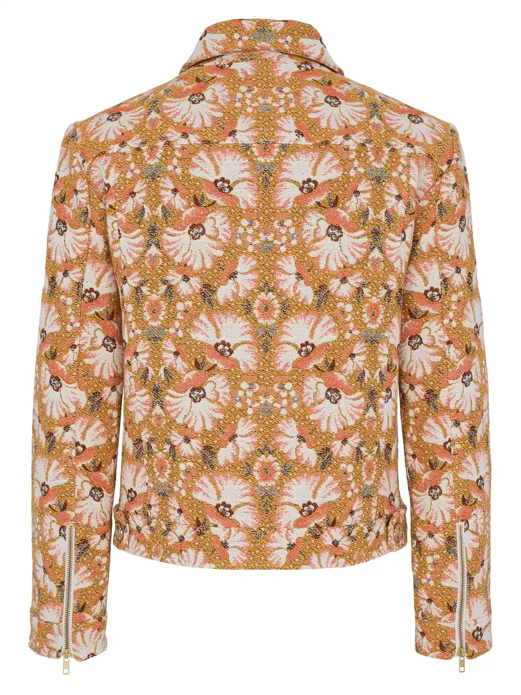 marcel-ostertag-jacke-jacquard-blumenprint-gelb-dancing-flowers image 2