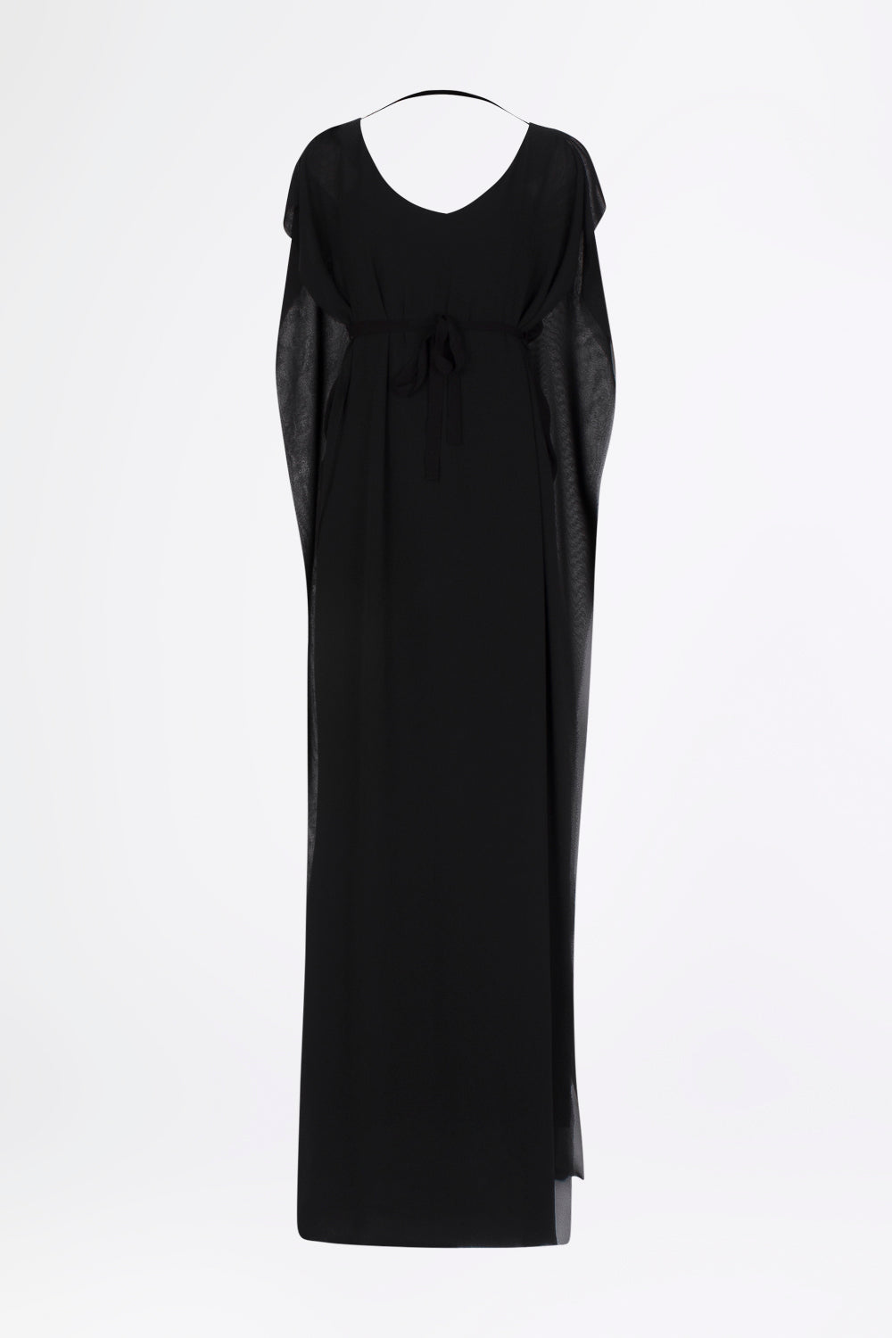 esther-perbandt-flag-long-kleid-damen-schwarz-viskose image 2