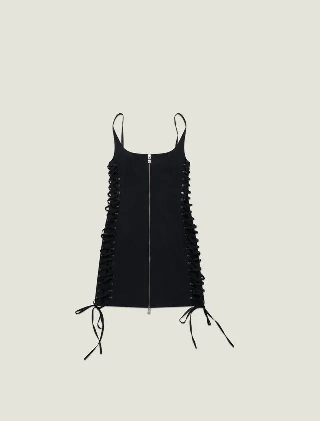 ioannes-laced-dress-slip-minikleid-nylon-slim-fit image 1