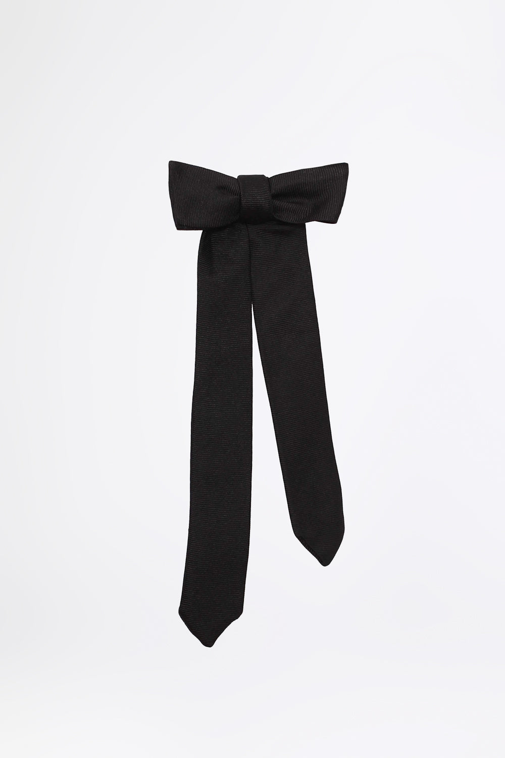 esther-perbandt-bow-tie-fliege-seide-schwarz-verstellbar image 1