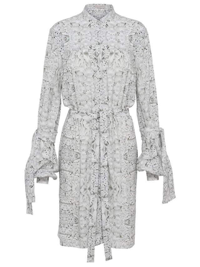 marcel-ostertag-floral-blusenkleid-viskose-gr-36-44 image 1