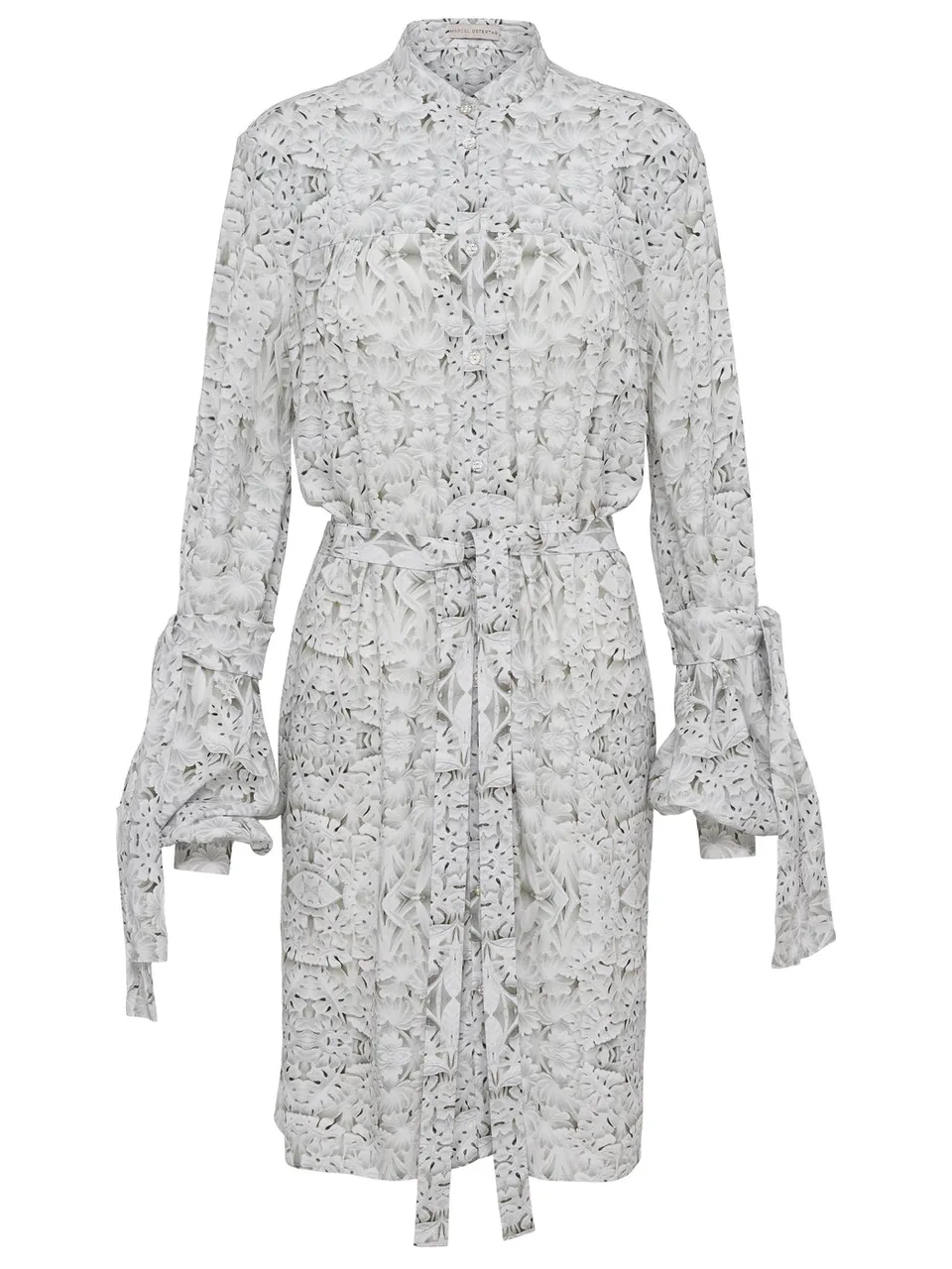 marcel-ostertag-floral-blusenkleid-viskose-gr-36-44 image 1