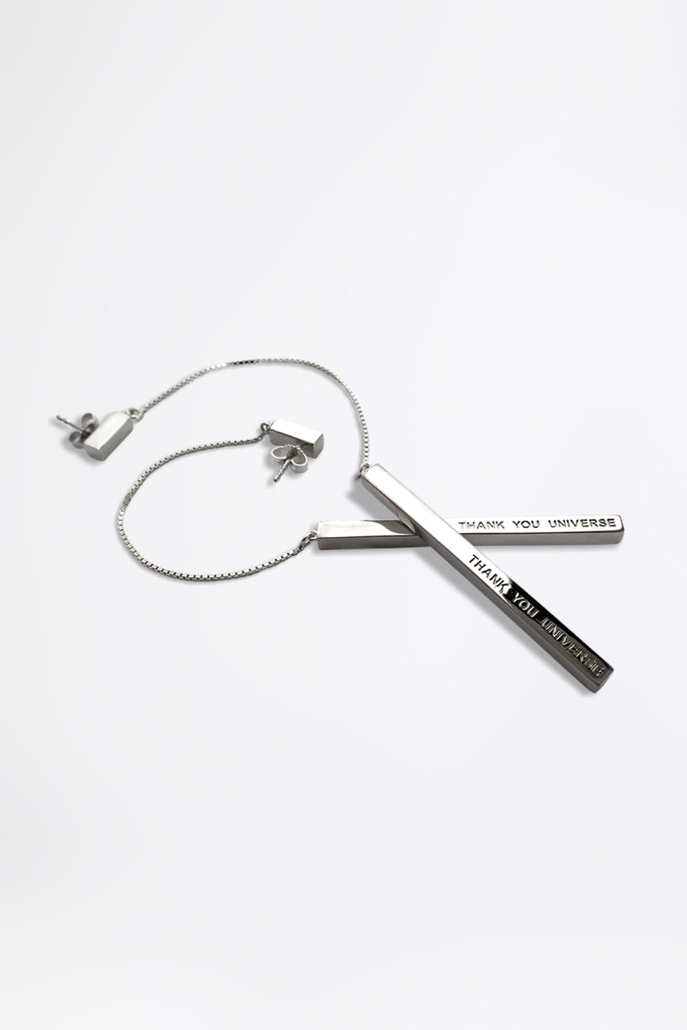 esther-perbandt-thank-you-universe-chain-ohrring-silber image 1