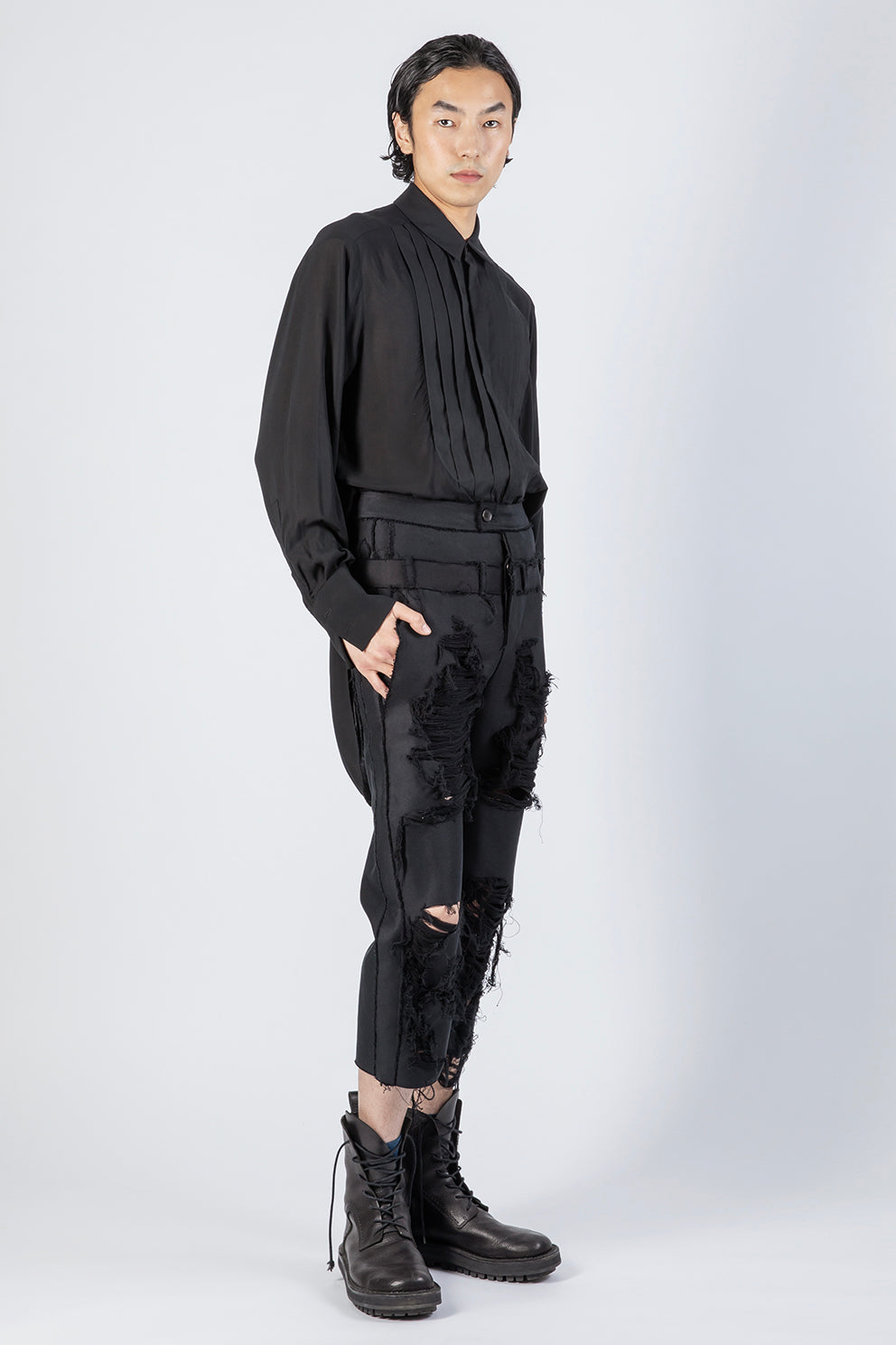 esther-perbandt-gentlemen-hemd-herren-schwarz-oversize image 5