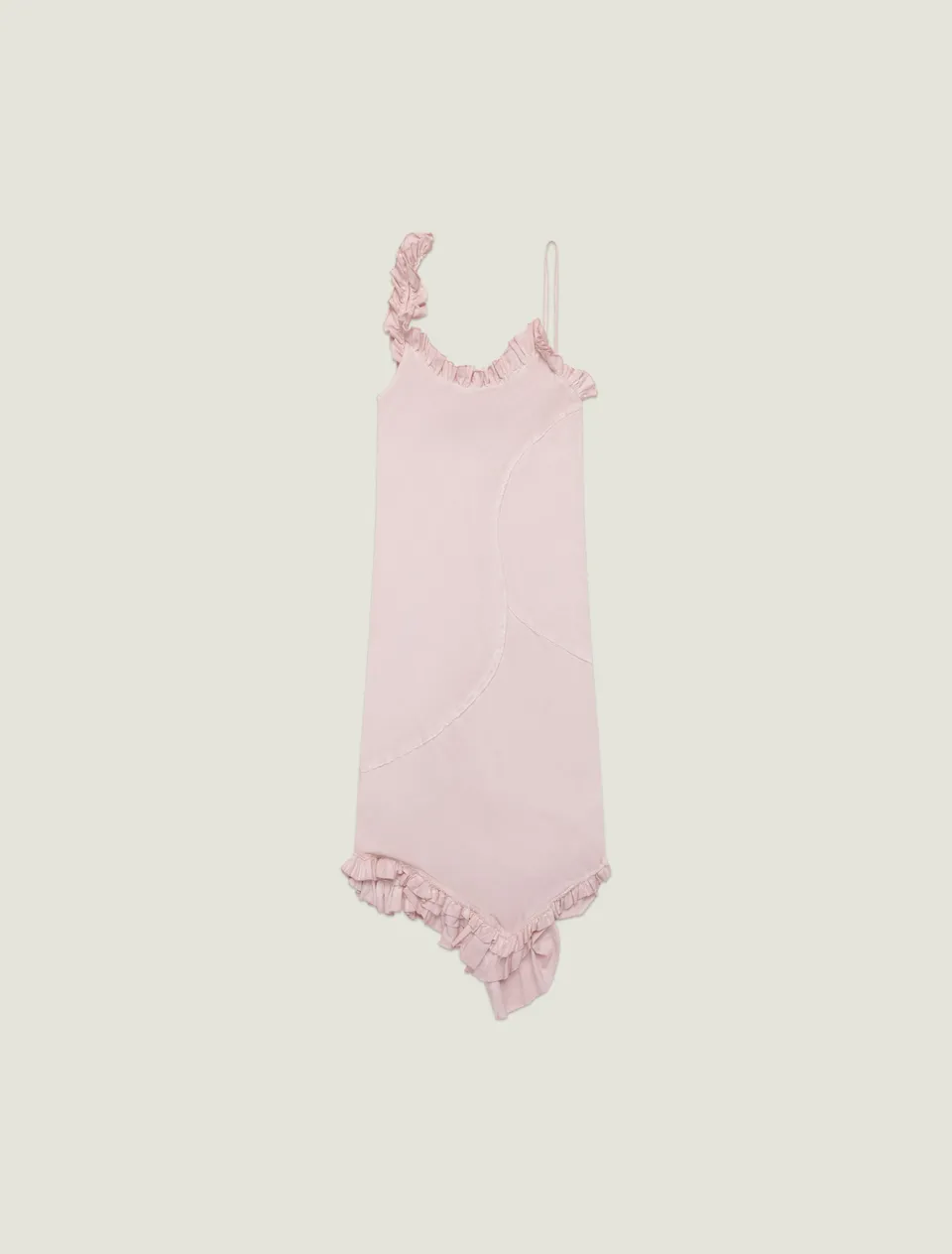 ioannes-ruffle-dress-midikleid-pima-baumwolle-r-schen image 1