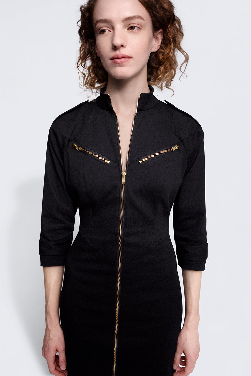 esther-perbandt-marfa-kleid-damen-schwarz-baumwolle-rei-verschluss image 7