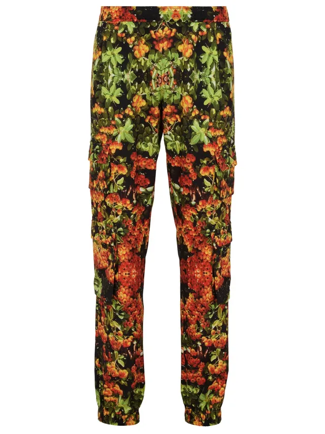 marcel-ostertag-cargohose-berries-floral-multicolor image 1