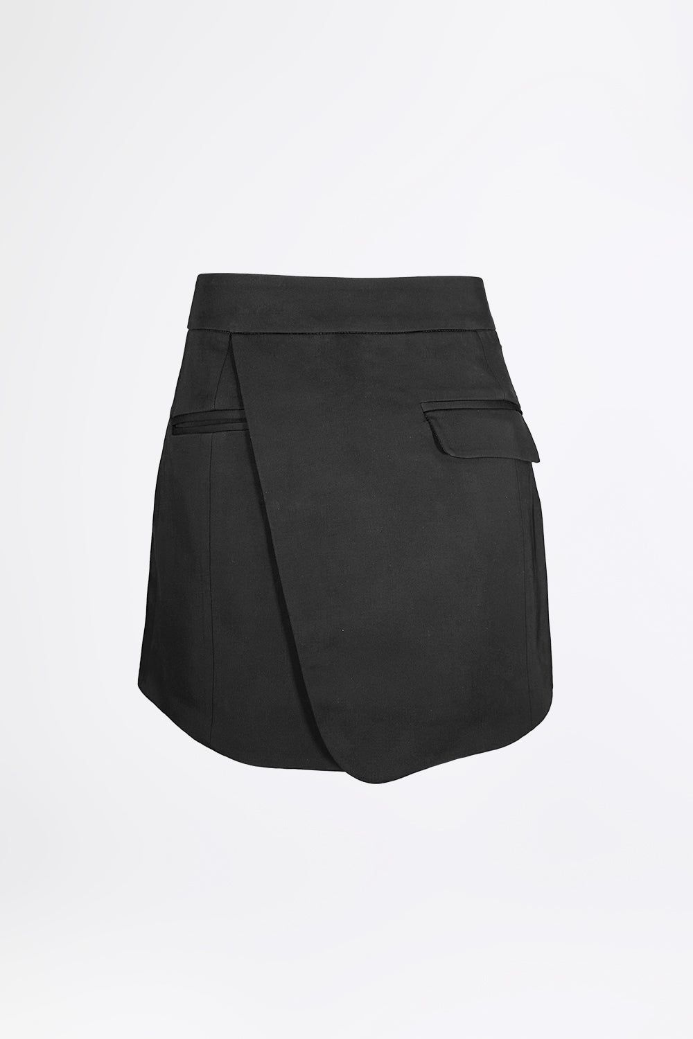 esther-perbandt-mini-rock-damen-schwarz-viskose image 2