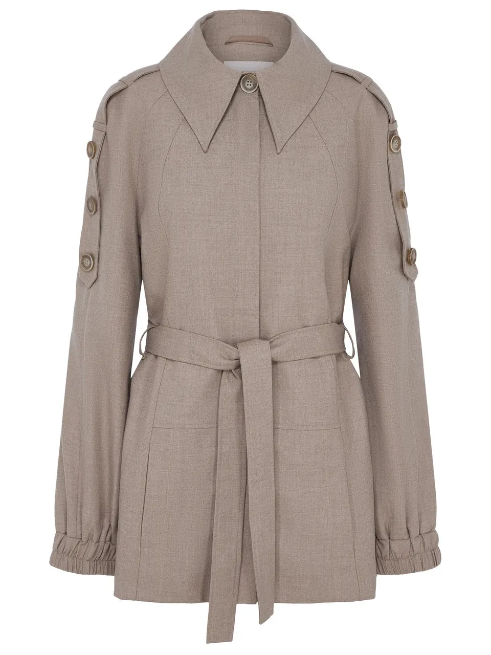marcel-ostertag-kaschmir-jacke-taupe-mit-bindeg-rtel image 1
