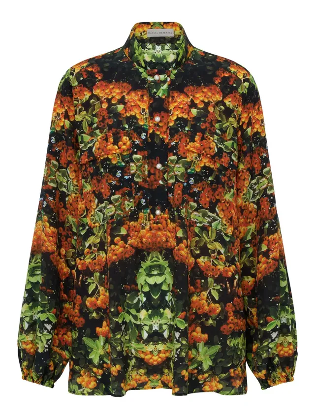 marcel-ostertag-damen-bluse-seide-beerenprint-multicolor image 1