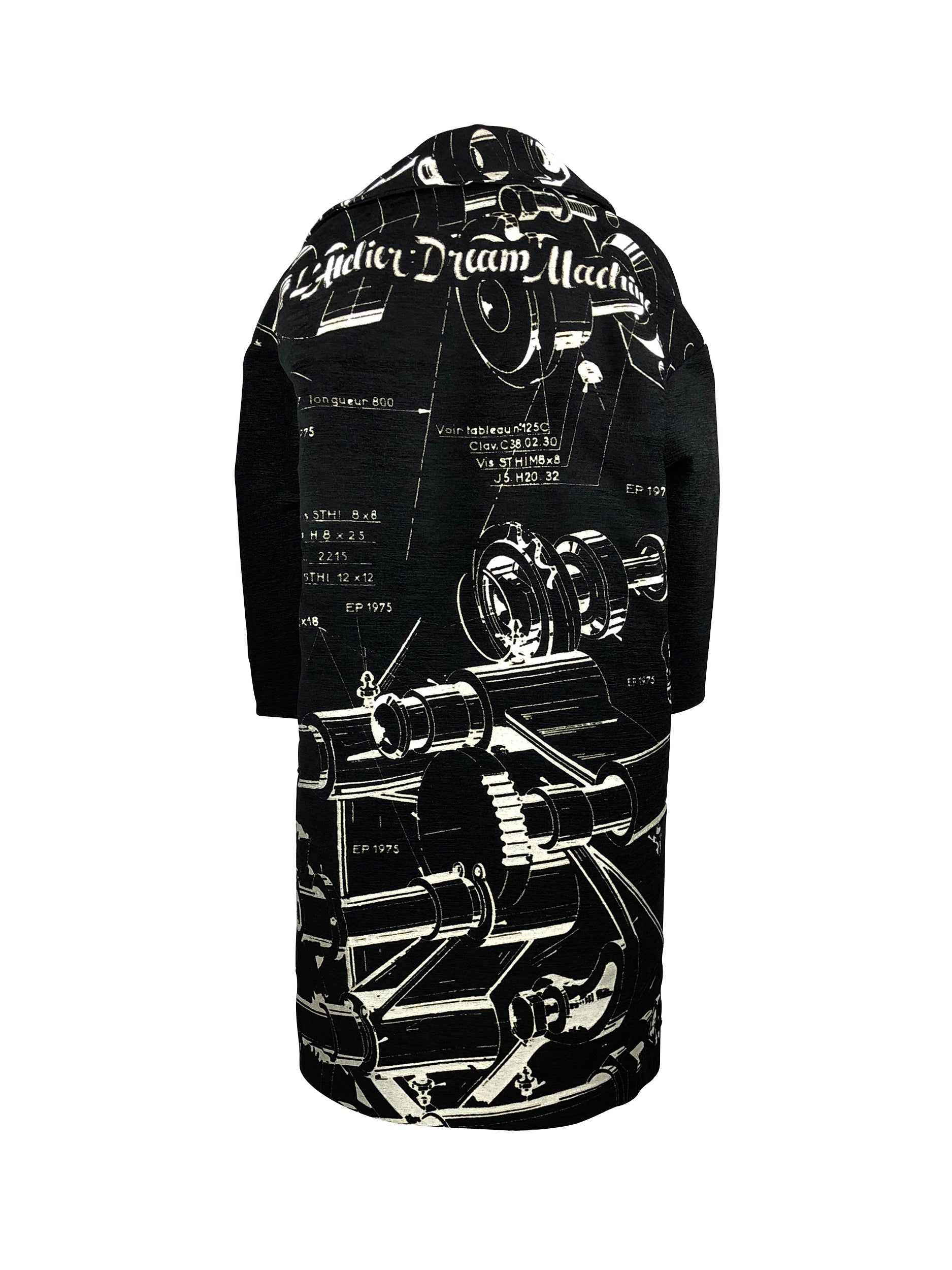 esther-perbandt-dream-machine-mantel-herren-schwarz-wolle-oversize image 5