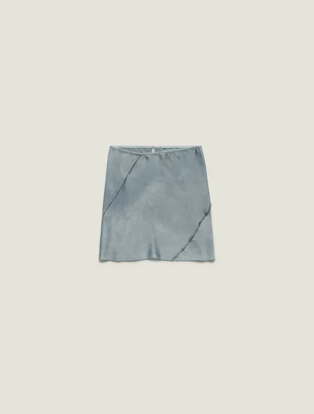 ioannes-bias-skirt-seiden-rock-damen-mini-schmal image 1