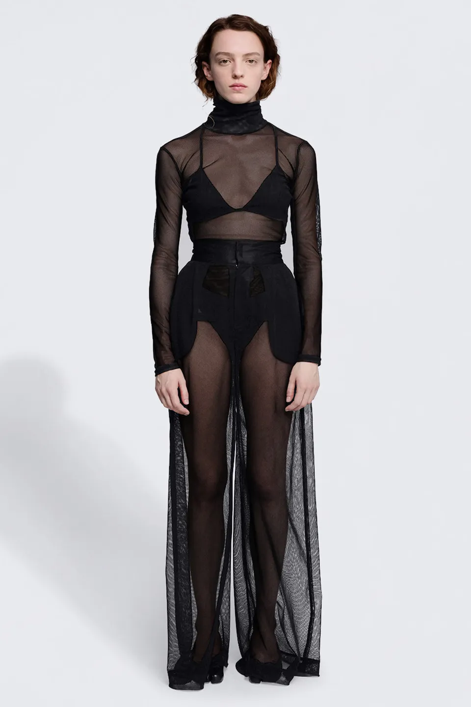 esther-perbandt-georgia-mesh-hose-schwarz-baumwolle image 1