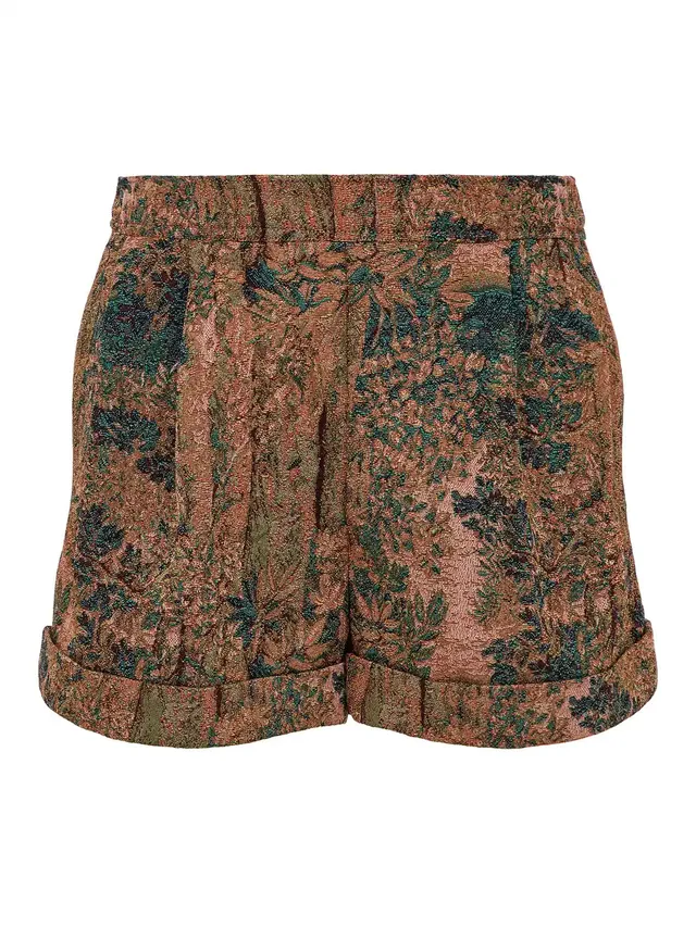 marcel-ostertag-paradise-shorts-brokat-multicolor image 1