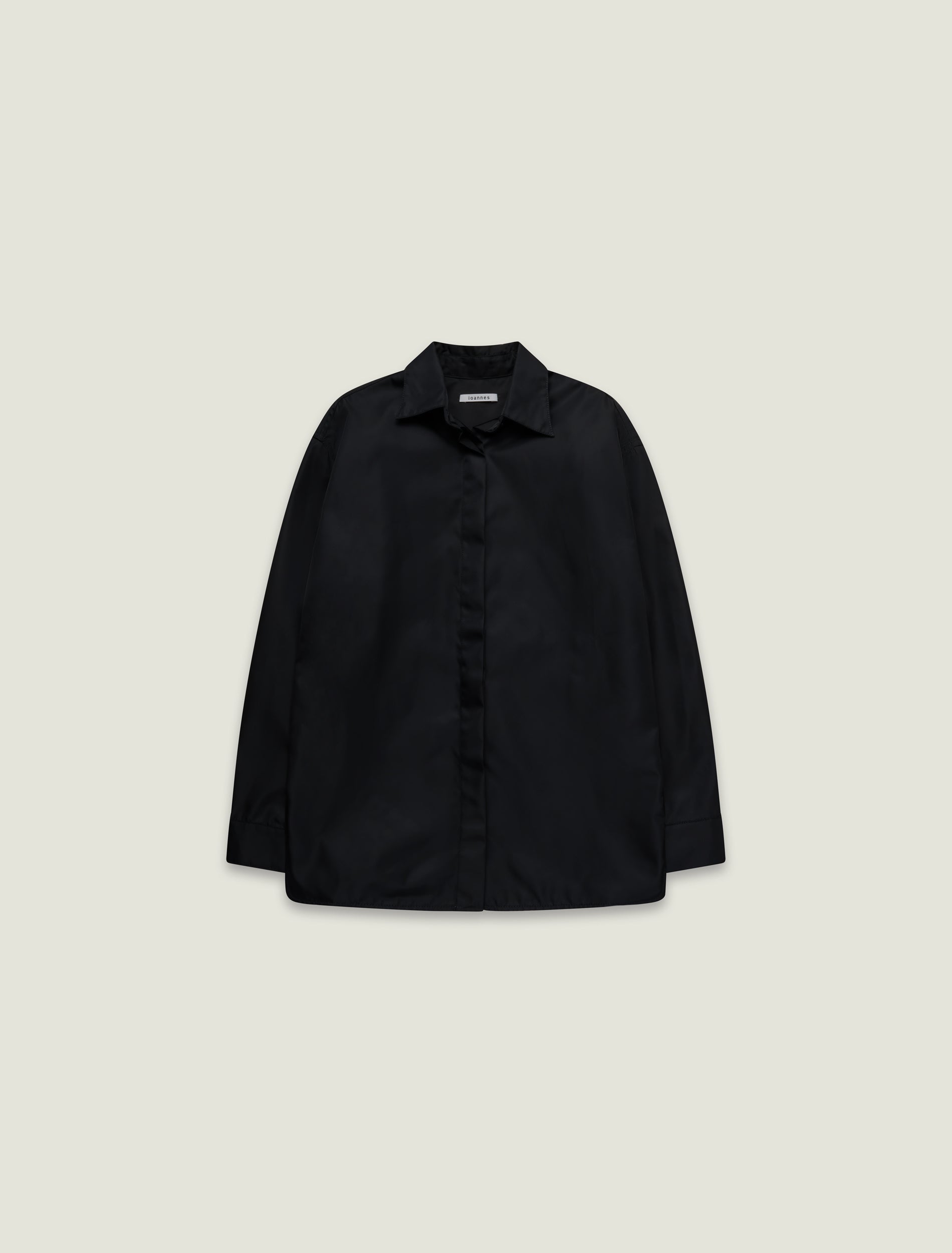 ioannes-classic-nylon-shirt-nylon-hemd-loose-fit image 1