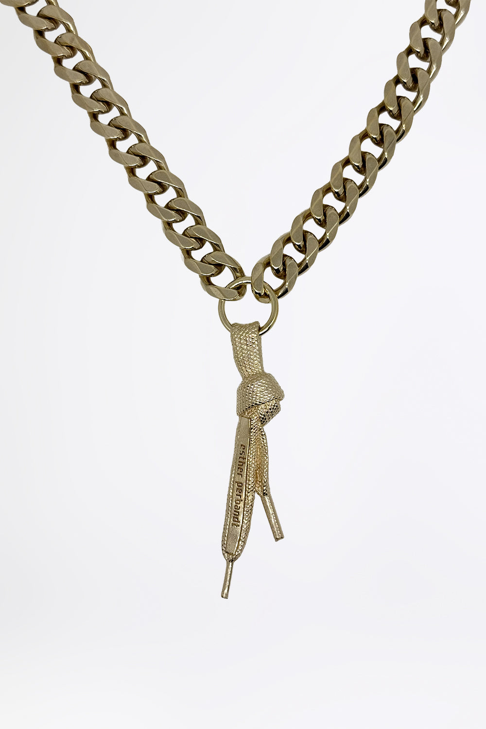 esther-perbandt-lace-halskette-gold-schwere-panzerkette image 7