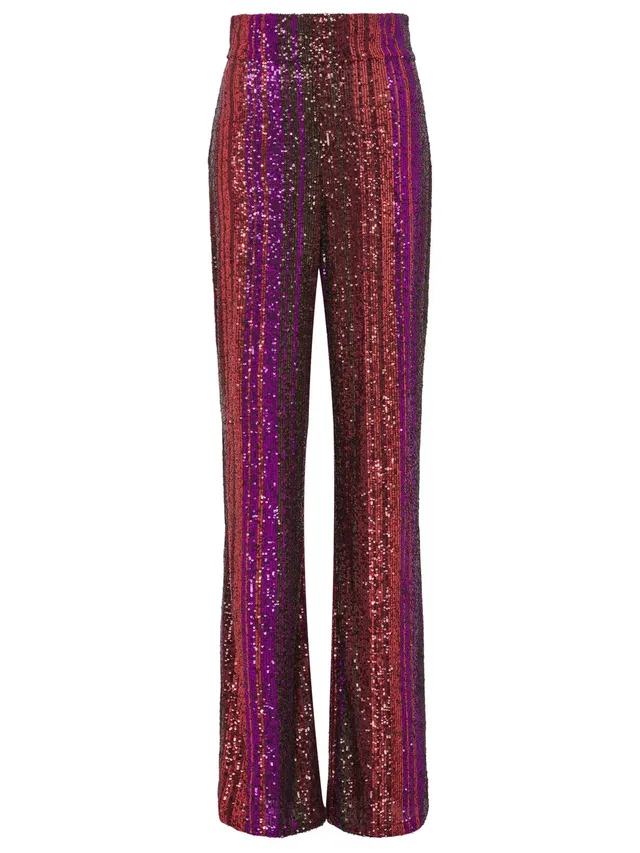 marcel-ostertag-damen-hose-paillette-multicolor-paillettenhose image 1